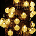 Miniatyrbillede 3 af 5: LED stjernelanterner 5 meter 50 lys, festlig, jul, fest, dekorative lys batteridrevet
