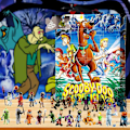 Miniatyrbillede 2 af 3: Julekalender 2024 24 Dage Julegave Tæller Scooby-Doo Figurer Legetøj Dukker Børn Overraskelsesgaver