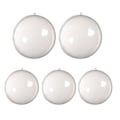 Miniatyrbilde 3 av 4: 5 stk Julerkule i plast, fyllebare, DIY, gjennomsiktige, fyllebare ornamentkuler, gjennomsiktige kuler til bryllup og hjemmedekorasjon