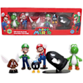 Miniatyrbillede 5 af 5: REMAKE 6 stk/sæt 4-7 cm MLO PVC Actionfigur Legetøjsdukke Model Sæt Børnefødselsdagsgave 03 Fjernbetjening med æske (fortsat) 05 med æske