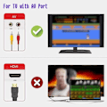 Pikkukuva 4 / 5: Klassinen Retro Pelikonsoli Mini Videopelit 620 Pelillä - Off Output (EU-pistoke)