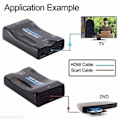 Miniatyrbild 3 av 5: SCART till HDMI-omvandlare 1080p