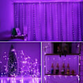 Miniatyrbillede 4 af 5: 100 LED Udendørs Lys Batteridrevet, Festlig, Bryllup, Fødselsdag, FEST, NYTÅR Dekoration, H??USER ETC (8 Tilstande, Udendørs Belysning)