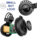 Miniatyrbild 4 av 5: Elektronisk cykelklocka - Mini cykeltuta 130 db Hög USB-laddning, ZQKLA
