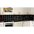 Miniatyrbild 2 av 2: Kakeldekor 30-pack Svart, matt, 148x148 mm
