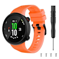 Pikkukuva 1 / 5: Garmin Forerunner 45 kestävä silikoniranneke - Oranssin värinen