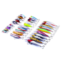 Miniatyrbilde 4 av 5: 30 fiske-agn wobbler, Minnow blandet, Spinner flerfarget