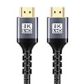 Miniatyrbilde 1 av 4: INF 2.1 HDMI-kabel 8K ved 60Hz / 4K ved 120Hz Flerfarget