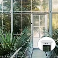 Miniatyrbild 5 av 5: Digital Max Min Växthus Termometer för inomhus eller utomhusbruk, Enkel väggmontering i vitt