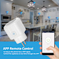 Miniatyrbillede 3 af 3: Tuya WiFi Smart Plug EU Standard 16A 4-pak