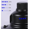 Miniatyrbillede 4 af 5: Multifunktionel Bærbar LED Teltlampe til Camping (Sort)