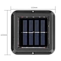 Miniatyrbillede 1 af 5: Vandtæt Solar Gårdhave Hjem/Trappe/Trin/Altan/Gulv/Vægdekoration Lille Gadebelysning (Hvidt Lys),