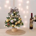 Miniatyrbillede 2 af 5: Mini Bord Juletræ Julepynt Forsyninger Juletræspakke