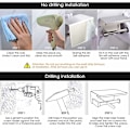Miniatyrbillede 5 af 5: 304 Rustfrit Stål Papirhåndklædeholder Toiletpapir Rulleholder Papirhåndklædeholder Toiletpapirholder (Enkelt Rulle Børstet Ned)