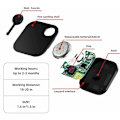 Miniatyrbild 3 av 5: 4stk Pet Orientation Detector, Vit + PE-påse + Manual * 2, Svart + PE-påse + Manual * 2