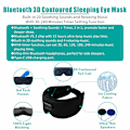 Pikkukuva 4 / 5: 3D-unimaski Bluetooth-unikuulokkeet Svart Sort