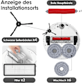 Pikkukuva 3 / 7: Roborock Qrevo S/Qrevo Pro/Qrevo MaxV Robotti-imurin lisätarvikkeet