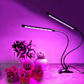 Miniatyrbillede 3 af 5: Vækstlampe / plantelampe med 2 fleksible LED lysstofrør