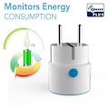 Miniatyrbillede 2 af 4: Smart Family Sensor til Stikkontakt til Z-wave Hjemmeautomatisering 300 og 500 Serie EU Sasicare Stik