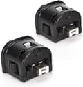 Wii Remote Motion Plus-adapter Sensor, 2 st kompatibel med Wii-kontroll Black
