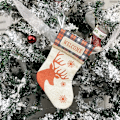 Miniatyrbillede 5 af 5: Små julestrømper, juledekorationer, julegaver, vedhæng, julegaveposer, slikposer, gaveposer (2 stk.)