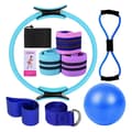 Pilates Kit Pilates Essential Kit til Kvinder Pilates Ringe Bold Sæt Modstandsbånd Mere til Hjemmetræning