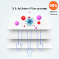 Pikkukuva 4 / 6: Pölynimuripussit 8 kpl Ecovacs DEEBOT OZMO T8/T8 AIVI/T8 MAX/N8 Pro/N8 Pro Plus, Yeedi Vac/Yeedi Vac MAX