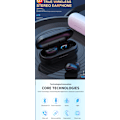 Pikkukuva 3 / 5: Englantilaiset Bluetooth-kuulokkeet (musta)
