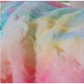 Miniatyrbillede 2 af 4: Nyt Plys Dobbelttæppe Nordisk Stil Sofabetræk Tie-Dye Regnbue Fritidstæppe (tie-dye regnbuefarve 130cm*160cm),