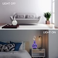 Miniatyrbild 3 av 4: 3D Glas Ultraljud Eterisk Olja Diffusers Elektrisk, Tyst Luftfuktare, för Hem Spa Yoga Massage
