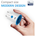 Miniatyrbillede 4 af 4: Smart Family Sensor til Stikkontakt til Z-wave Hjemmeautomatisering 300 og 500 Serie EU Sasicare Stik