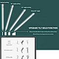 Miniatyrbillede 2 af 8: Styluspen til iPad (2018 og senere) USB-C iPad Svart Sort