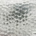 Miniatyrbillede 2 af 5: 3D Vandkube Gennemsigtig Bruseforhæng 3D Vandkube Hvid Transparent + Øjepressemaskine, 12 Tråde 180*200cm