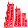 Miniatyrbillede 4 af 4: 3 stk. Bakkeholder Værktøj 1/4\" 3/8\" 1/2\" Plastik Topnøgle Sasicare