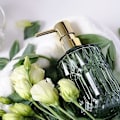 Miniatyrbillede 2 af 5: Glasflaske i europæisk stil med mat mælkesprayproces, kreativ til hjemmet, hotelartikler, badeværelse, håndsprit