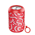 Miniatyrbild 1 av 5: Bluetooth-högtalare, liten färgglad bärbar ljudenhet, liten färgglad lysande vattentät ljudkort (Röd),