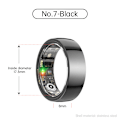 Miniatyrbillede 3 af 10: Smart Ring R1000 – Søvnmonitor, Bluetooth 5.0, Blodiltmåler Sort Svart 7