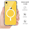 Pikkukuva 4 / 4: iPhone XR -puhelinkuori MagSafe-laturille Läpinäkyvä