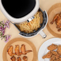 Miniatyrbild 3 av 5: Air Fryer engångspapper för fritös 20 cm 100 st Natur Natur
