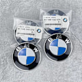 Miniatyrbild 1 av 4: BM-W Emblem Huvlogotypbyte 82mm+74mm Huva 51148132375 - För alla modeller