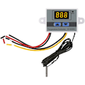 Miniatyrbild 1 av 5: Mikrodator temperaturkontroller intelligent digital display temperaturkontroll 12V