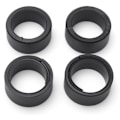 Miniatyrbillede 3 af 4: 2 stk. CNC Motorcykel Bar End Sorte Sidespejle til Triumph Speed Triple - Sort