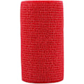 Pikkukuva 2 / 5: Itseliimautuvat siteet, joustavat fleecesiteet, urheiluteippi Alleray Test Red, 10cm