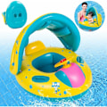 Miniatyrbillede 1 af 4: Børne Svømmering, Oppustelig Pool Float til Børn, Baby Pool Sæde, Baby Svømmering, Oppustelig Svømmering, Baby Pool Sæde