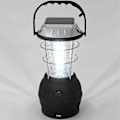Miniatyrbild 2 av 5: Solarlampa, 36 LED Handvev Dynamo Campinglampa Nödljus