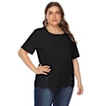 Miniatyrbillede 1 af 5: Smart Top Sort Svart 4XL