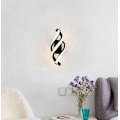 Miniatyrbillede 2 af 3: Moderne minimalistisk LED hængende væglampe (Sort, varmt lys),