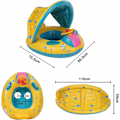 Miniatyrbillede 2 af 4: Børne Svømmering, Oppustelig Pool Float til Børn, Baby Pool Sæde, Baby Svømmering, Oppustelig Svømmering, Baby Pool Sæde