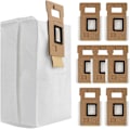 Miniatyrbillede 1 af 5: 7-pak støvsugerposer til Roborock S7 støvsugertilbehør, 3L store Auto-Empty Dock-poser til Roborock S7 / S7+ reservedele