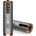 Miniatyrbillede 1 af 5: 009 LCD Trådløs Opladning Automatisk Bærbar Krøllejern Guld Grå